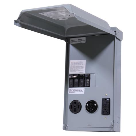 80 amp power distribution box|RV park 80.